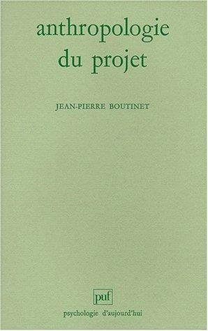 Couverture : Anthropologie du projet