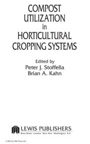 Couverture : Compost utilization in horticultural cropping systems