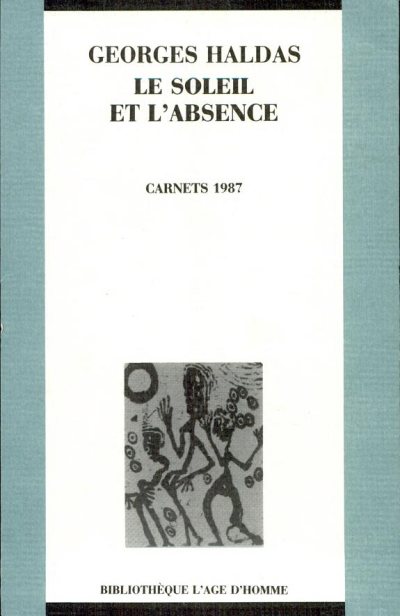 Couverture : Le soleil et l'absence