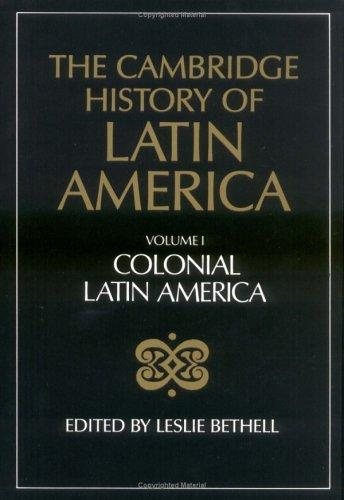 Couverture : The Cambridge history of Latin America