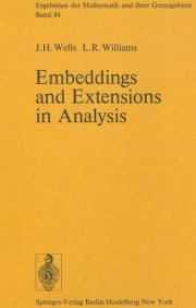 Couverture : Embeddings and extensions in analysis