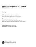 Couverture : Surgical emergencies in children