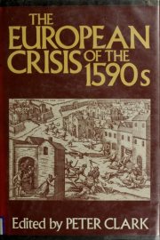 Couverture : The European crisis of the 1590s