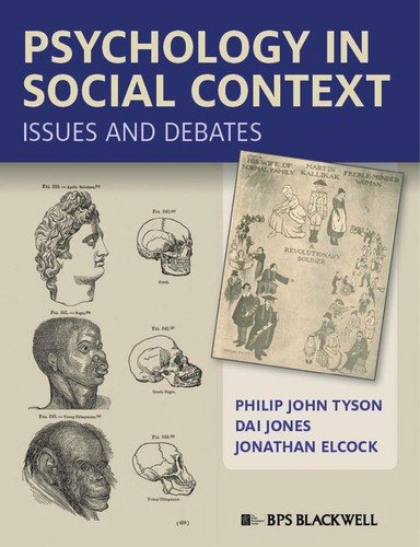 Couverture : Psychology in social context