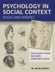 Couverture : Psychology in social context