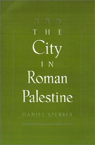 Couverture : The city in Roman Palestine