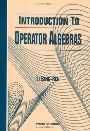 Couverture : Introduction to Operator Algebras
