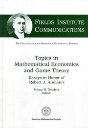 Couverture : Topics in Mathematical Economics in Game Theory