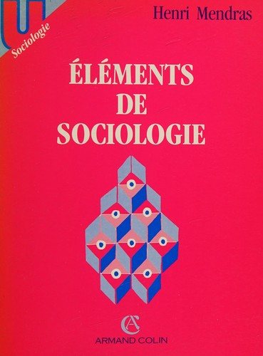 Couverture : Éléments de sociologie