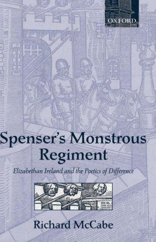 Couverture : Spenser's monstrous regiment