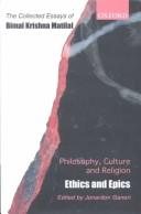 Couverture : Ethics and epics
