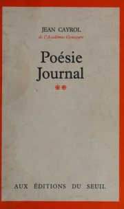 Couverture : Poésie-journal