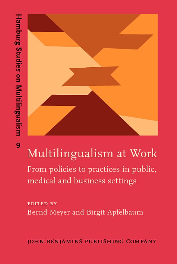 Couverture : Multilingualism at work