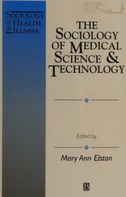 Couverture : The sociology of medical science and technology