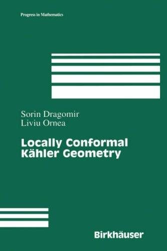 Couverture : Locally conformal Kähler geometry