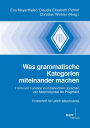 Couverture : Was grammatische Kategorien miteinander machen