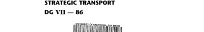 Couverture : OD-Estim, Methods to obtain information about transport data from origin to destination cost-efficiently
