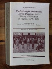 Couverture : The Making of Frenchmen
