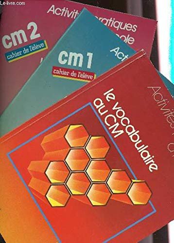 Couverture : Le vocabulaire au CM2. Livre de l'élève