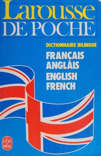 Couverture : Larousse de poche français anglais, [english-french]