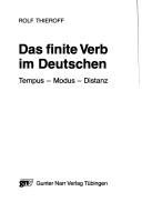Couverture : Das finite Verb im Deutschen