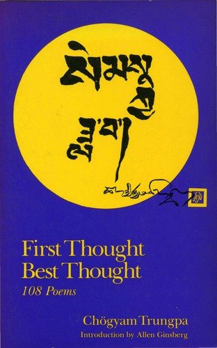 Couverture : First thought, best thought
