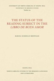 Couverture : The status of the reading subject in the Libro de buen amor