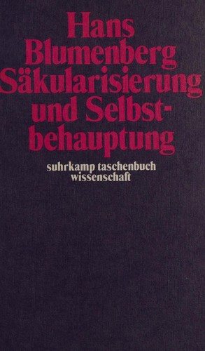 Couverture : Säkularisierung und Selbstbehauptung
