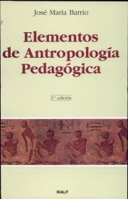 Couverture : Elementos de antropología pedagogica