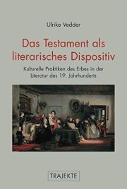 Couverture : Das Testament als literarisches Dispositiv