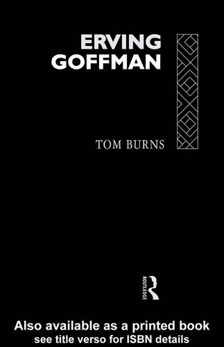 Couverture : Erving Goffman