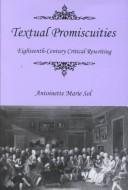 Couverture : Textual promiscuities