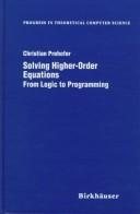 Couverture : Solving higher-order equations