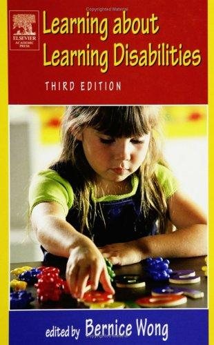 Couverture : Learning about learning disabilities