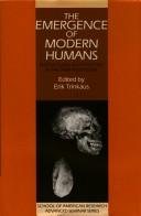 Couverture : The Emergence of modern humans