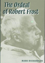 Couverture : The ordeal of Robert Frost