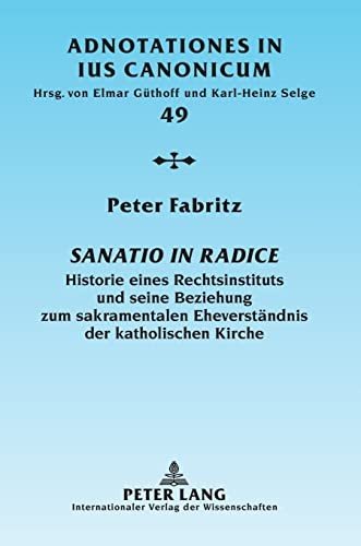 Couverture : Sanatio in Radice