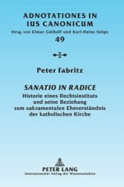 Couverture : Sanatio in Radice