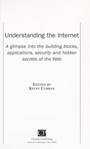 Couverture : Understanding the Internet