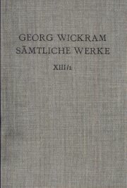 Couverture : Sämtliche Werke [von] Georg Wickram.
