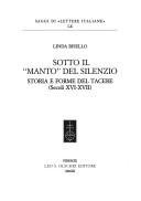 Couverture : Sotto il "manto" del silenzio