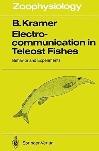 Couverture : Electrocommunication in teleost fishes