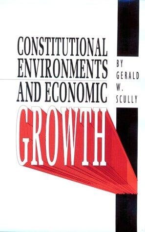 Couverture : Constitutional environments and economic growth