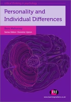 Couverture : Personality and Individual Differences