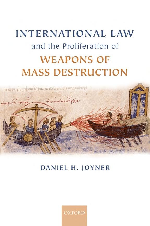 Couverture : International law and the proliferation of weapons of mass destruction