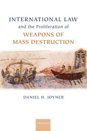Couverture : International law and the proliferation of weapons of mass destruction