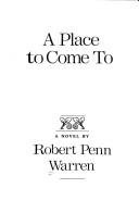 Couverture : A place to come to
