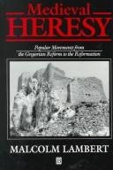 Couverture : Medieval heresy