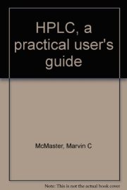 Couverture : HPLC, a practical user's guide