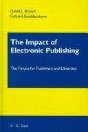 Couverture : The Impact of Electronic Publishing